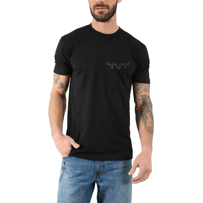 Kimes Ranch American Bullseye Black Tee Shirt