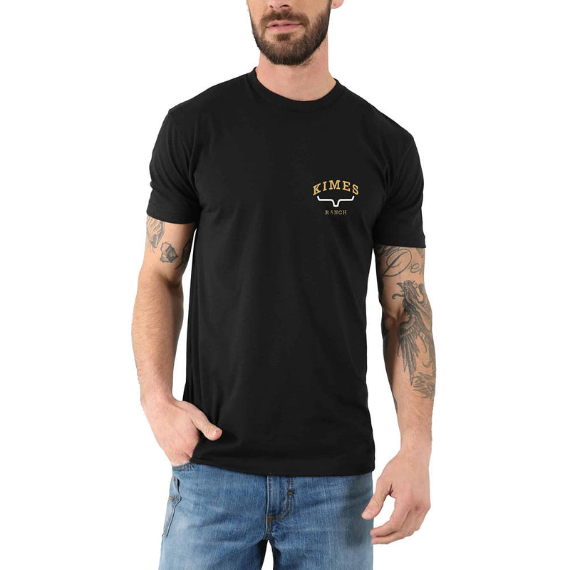 Kimes Ranch Men's Since 2009 Black Tee Shirt