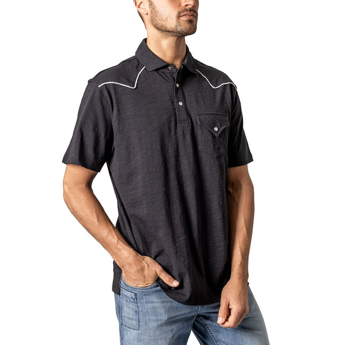 Kimes Ranch Mens Black G-2 Polo