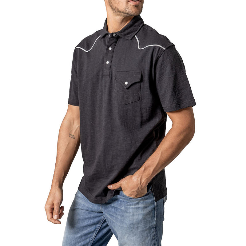 Kimes Ranch Mens Black G-2 Polo