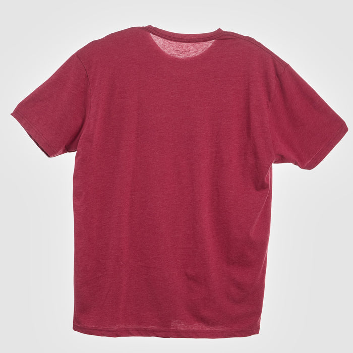 Kimes Ranch Mens Cardinal Box Seat Striped Short Sleeve T-Shirt