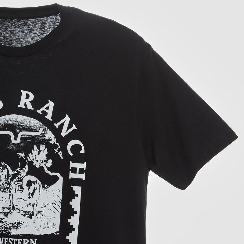 Kimes Ranch Mens Desert Arch Black Short Sleeve T-Shirt