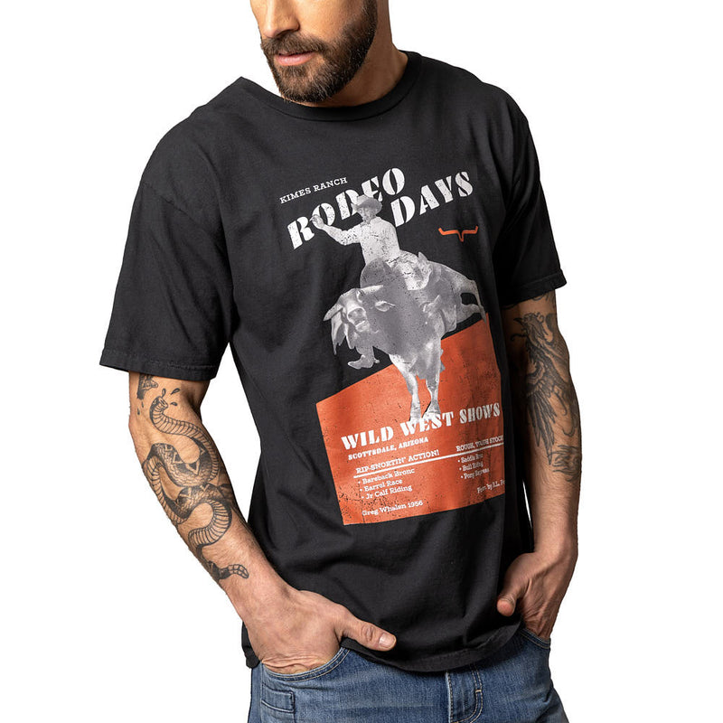 Kimes Ranch Mens Greg 1956 Black Tee