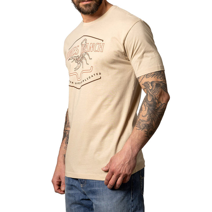 Kimes Ranch Mens Cream Sting Tee