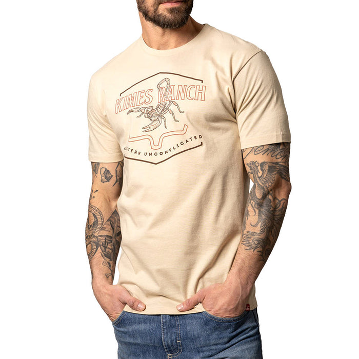 Kimes Ranch Mens Cream Sting Tee