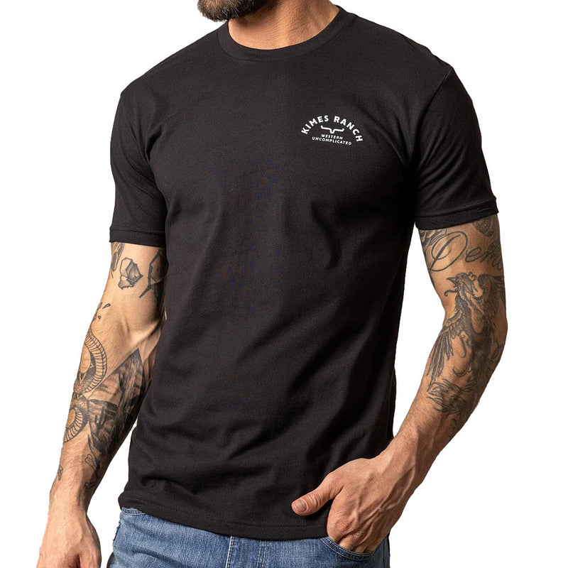 Kimes Ranch Men's Cantor Black Tee