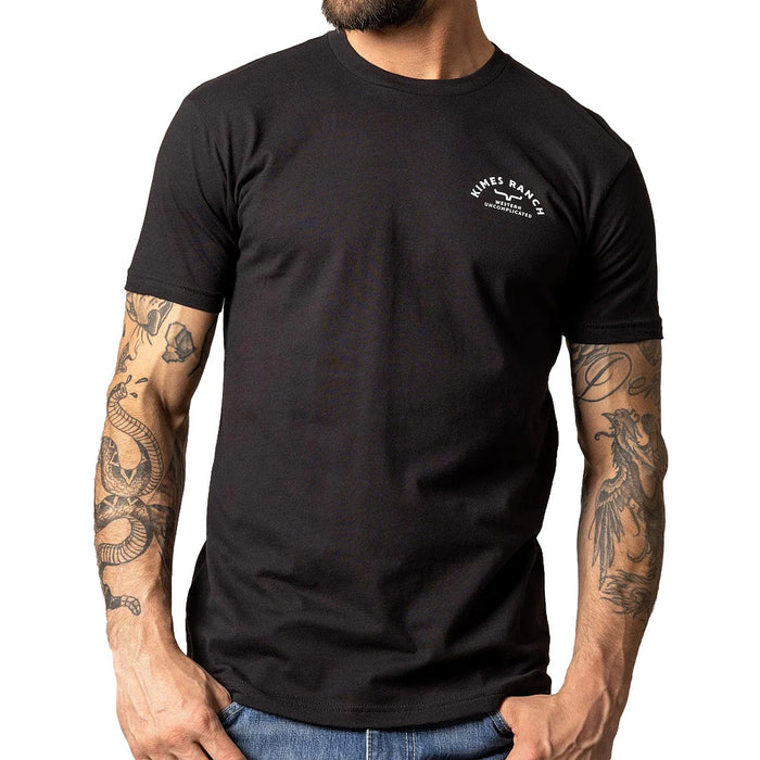 Kimes Ranch Men's Cantor Black Tee