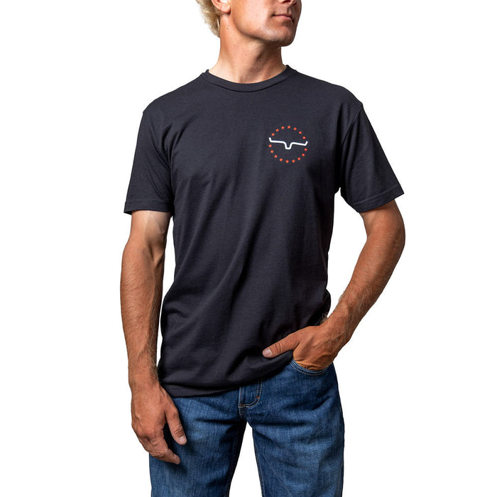 Kimes Ranch Men's 76 Black Tee Shirt