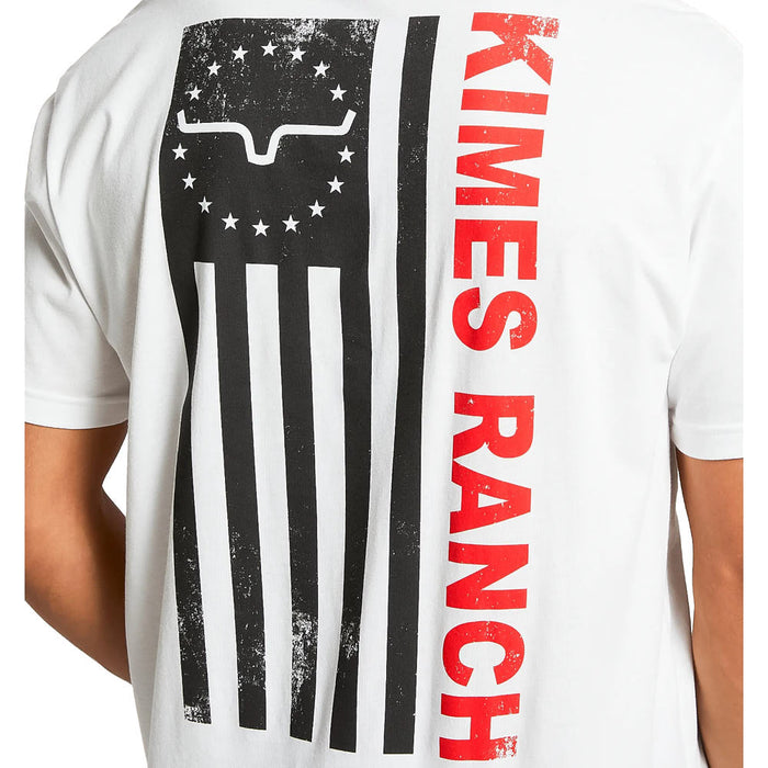 Kimes Ranch Men's 76 White Tee Shirt