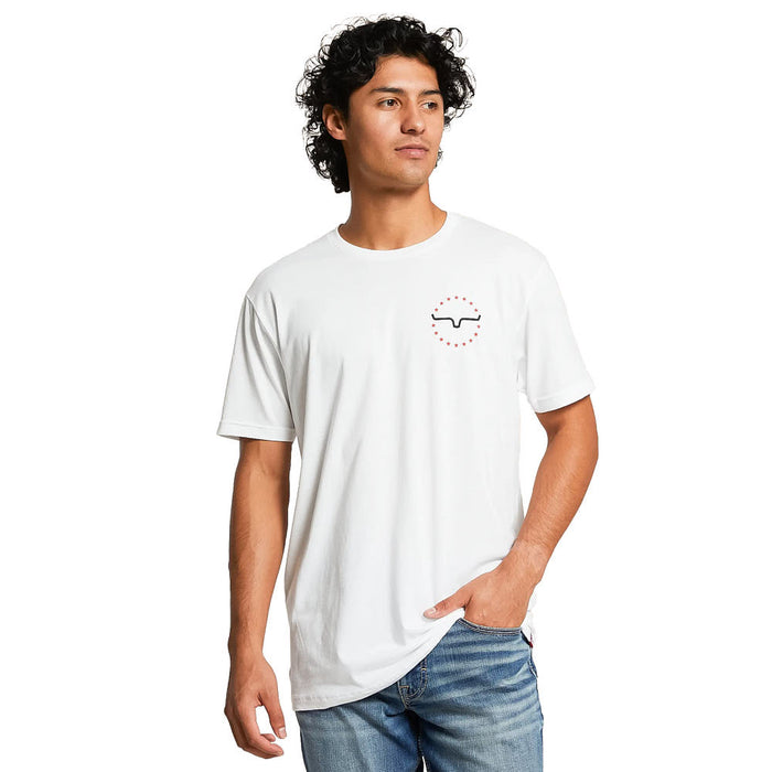 Kimes Ranch Men's 76 White Tee Shirt