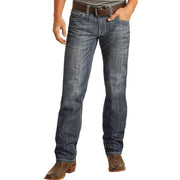 Rock N Roll Cowboy Men's Stackable Dark Wash Jean