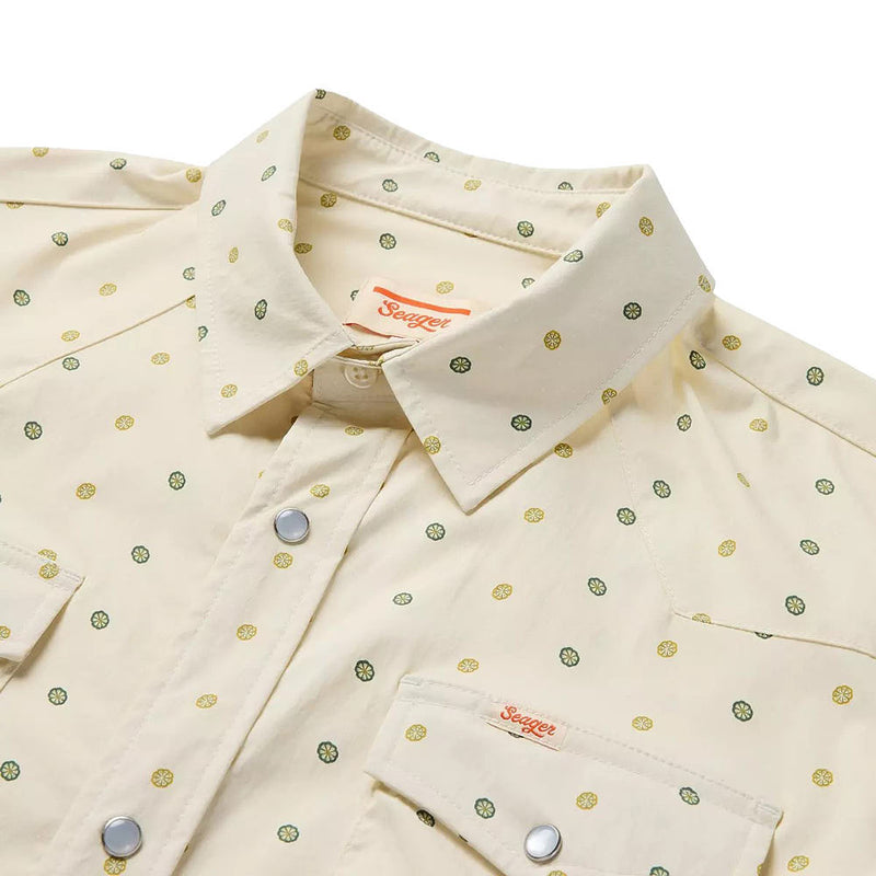 Seager Inc Men's Cream Peyote El Ranchero Shirt