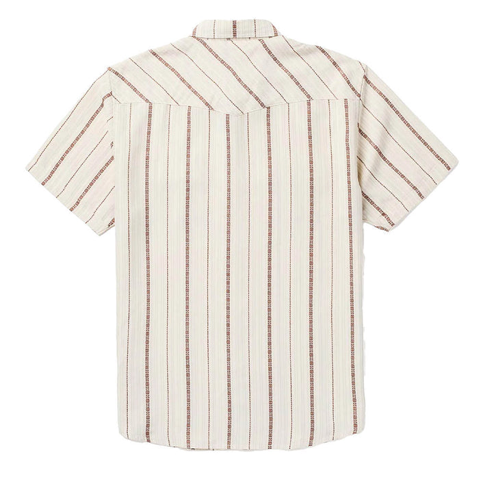 Seager Inc Men's White Azteca Tile Sawtooth Shirt