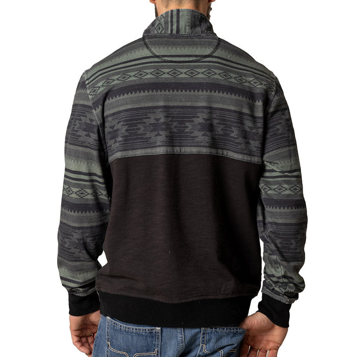 Kimes Ranch Men's Black Tack 1/4 Pull Over