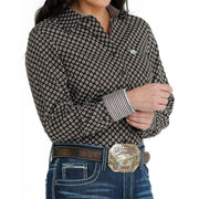 Cinch Women's Brown Button Down Shirt