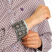 Cinch Women's Diamond Print Button-Down Shirt