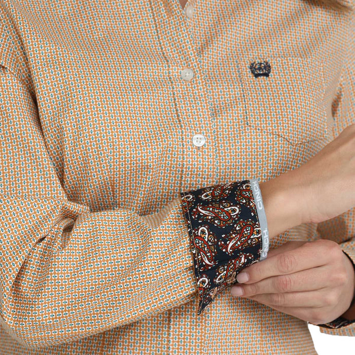 Cinch Women's Gold Print Shirt