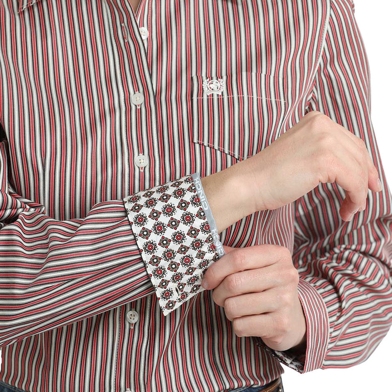 Cinch Women's Red Stripe Shirt