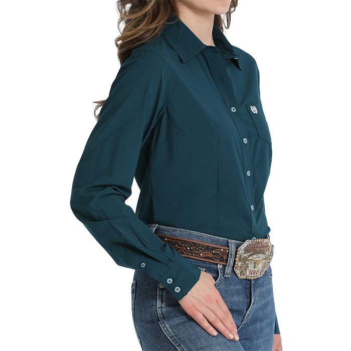 Cinch Women's Teal ArenaFlex Shirt