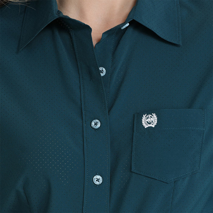 Cinch Women's Teal ArenaFlex Shirt