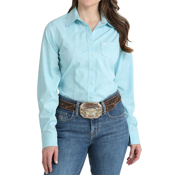 Cinch Women's Light Blue ArenaFlex Shirt