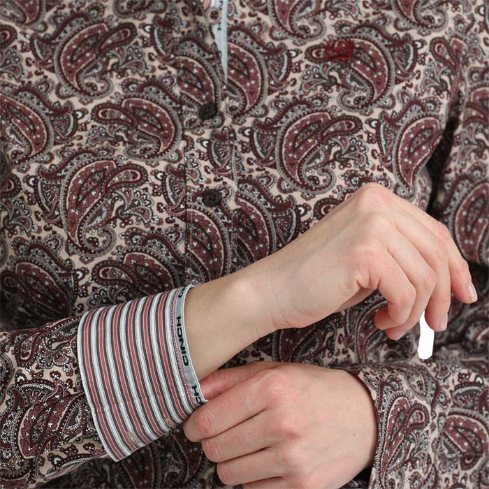 Cinch Women's Paisley Button Shirt