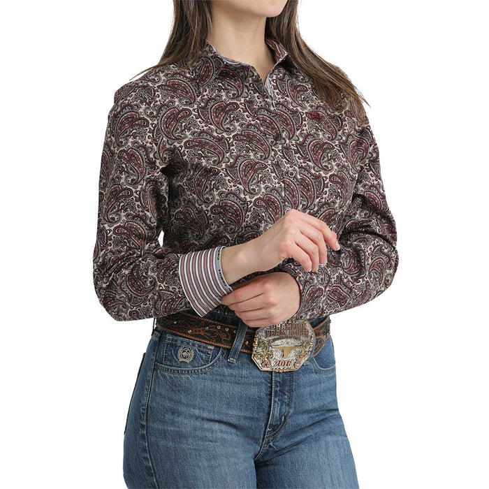 Cinch Women's Paisley Button Shirt