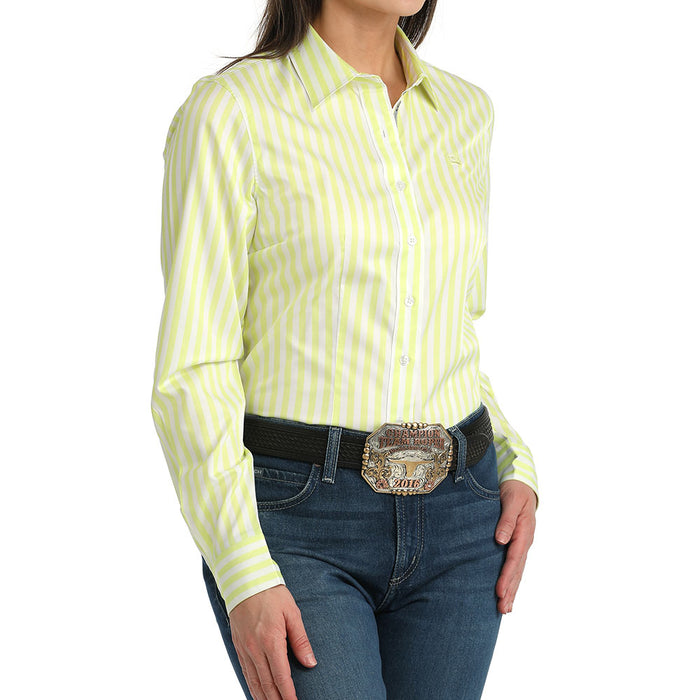 Cinch Women's Lime Long Sleeve Shirt