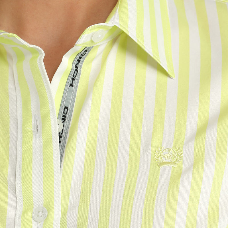 Cinch Women's Lime Long Sleeve Shirt