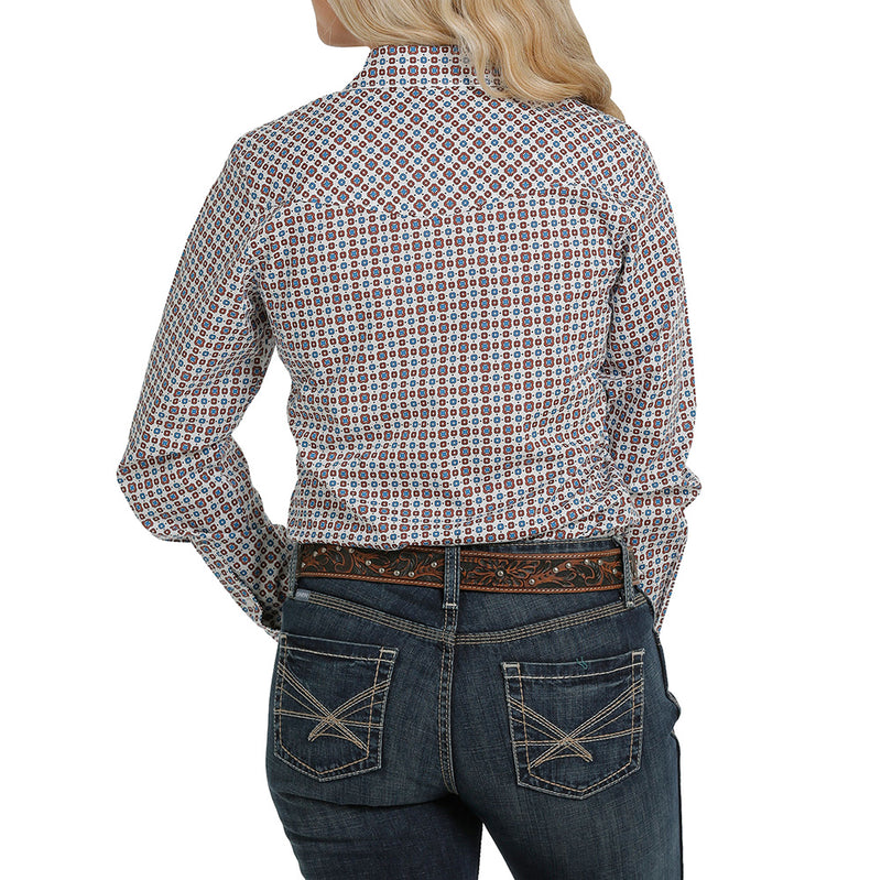 Cinch Women's Printed Pearl Snap Shirt