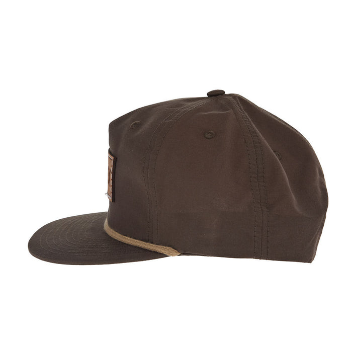Mayatex Mocha with Khaki Rope Leather Patch Logo Cap