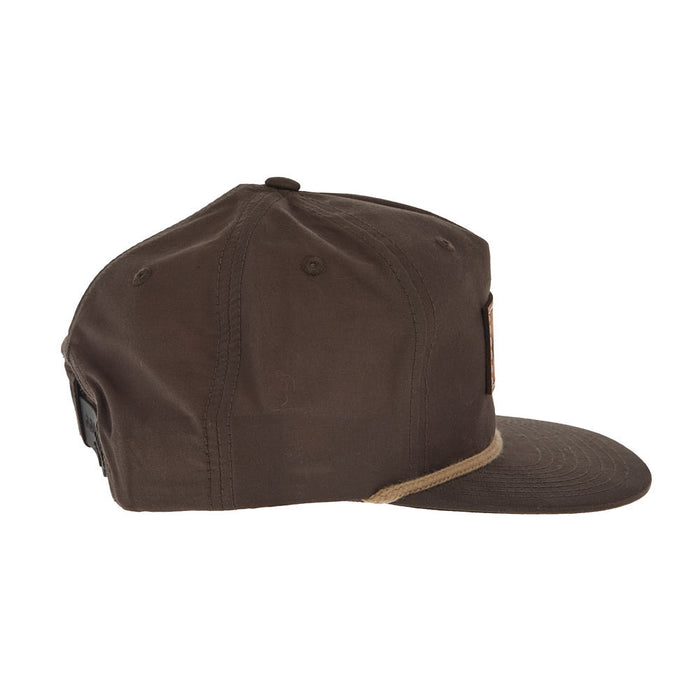 Mayatex Mocha with Khaki Rope Leather Patch Logo Cap