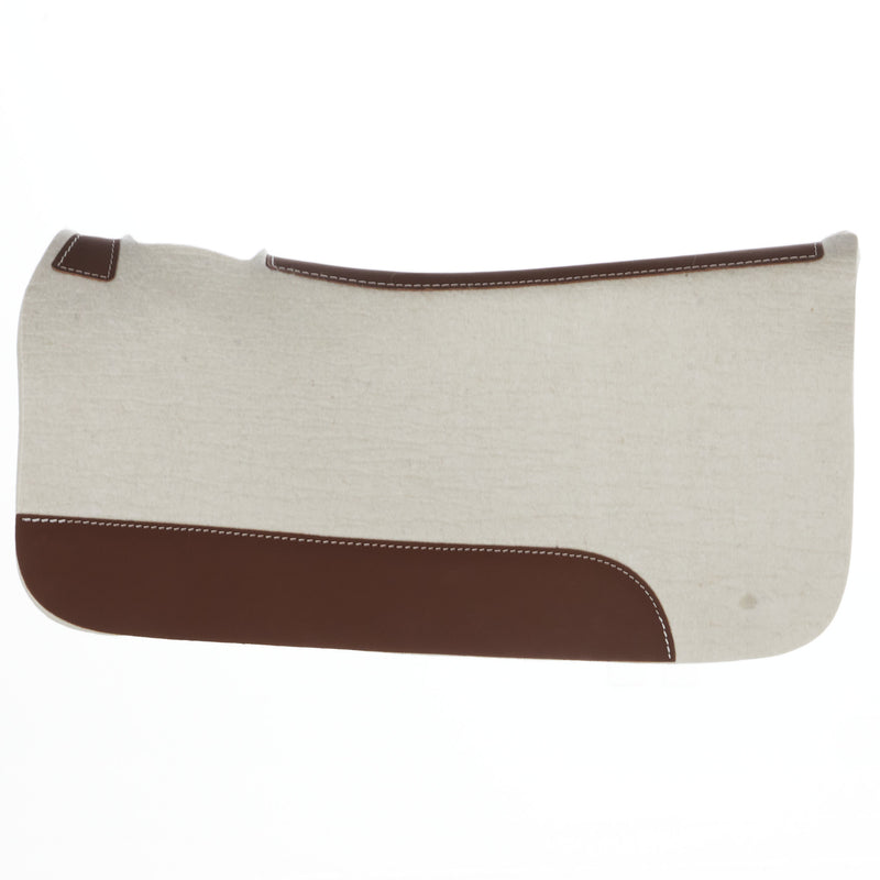 Mayatex MT10031WFP Natural 1in 31x30 Felt Roper Saddle Pad