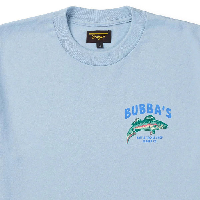 Seager Inc Men's Bubba's Sky Blue Tee Shirt