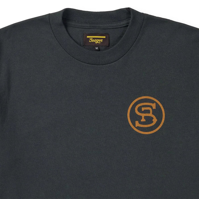 Seager Inc Men's Ride For The Brand Black Tee Shirt