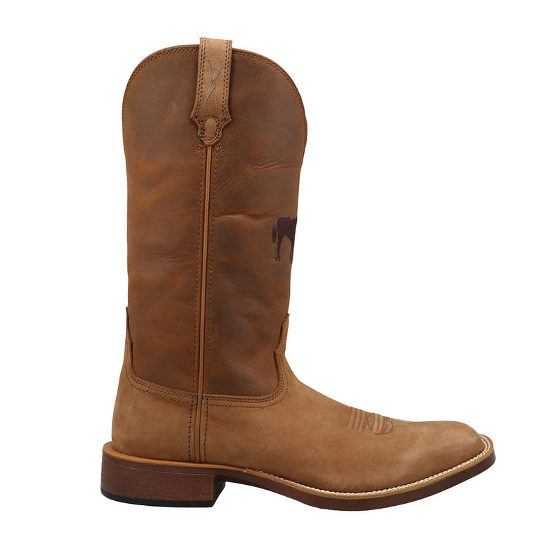 Twisted X Men's Top Hand Camel Vamp 13in Brown Top Boot