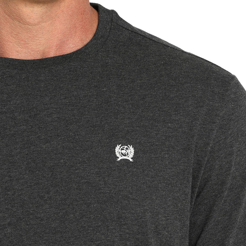 Cinch Men's Black Basic Tee