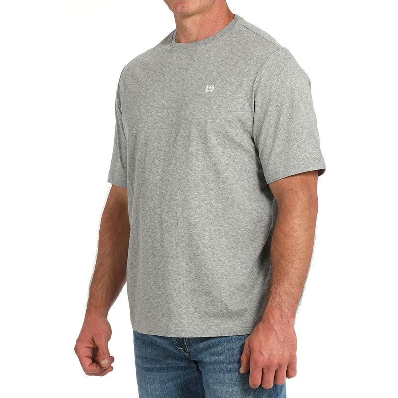 Cinch Men's Grey Basic Tee