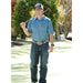 Cinch Men's ArenaFlex Blue Polo