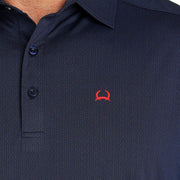 Cinch Men's Navy ArenaFlex Polo