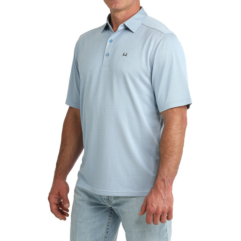 Cinch Men's Blue ArenaFlex Polo