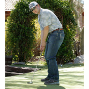 Cinch Men's ArenaFlex Grey Polo