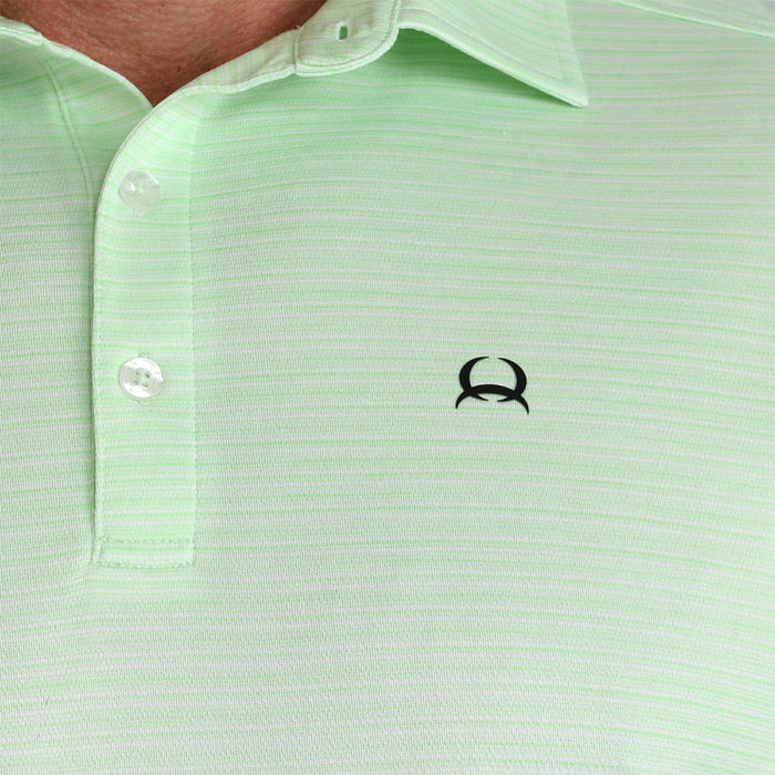 Cinch Men's Green ArenaFlex Polo Shirt