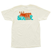Seager Inc Mens White Big Three Tee