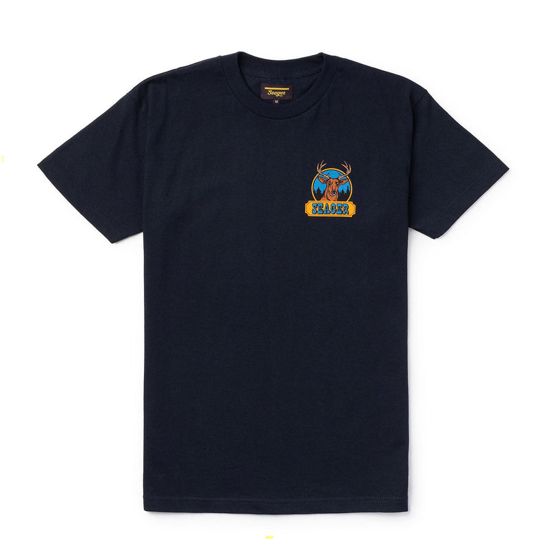 Seager Inc Men's Point Navy Tee