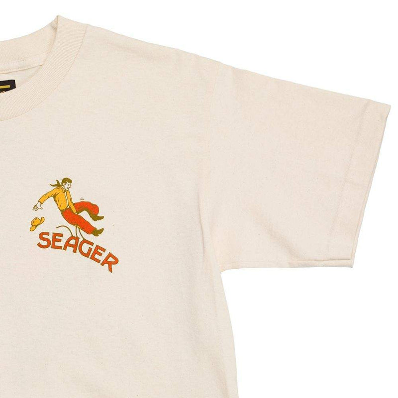 Seager Inc Men's Rodeo White Tee