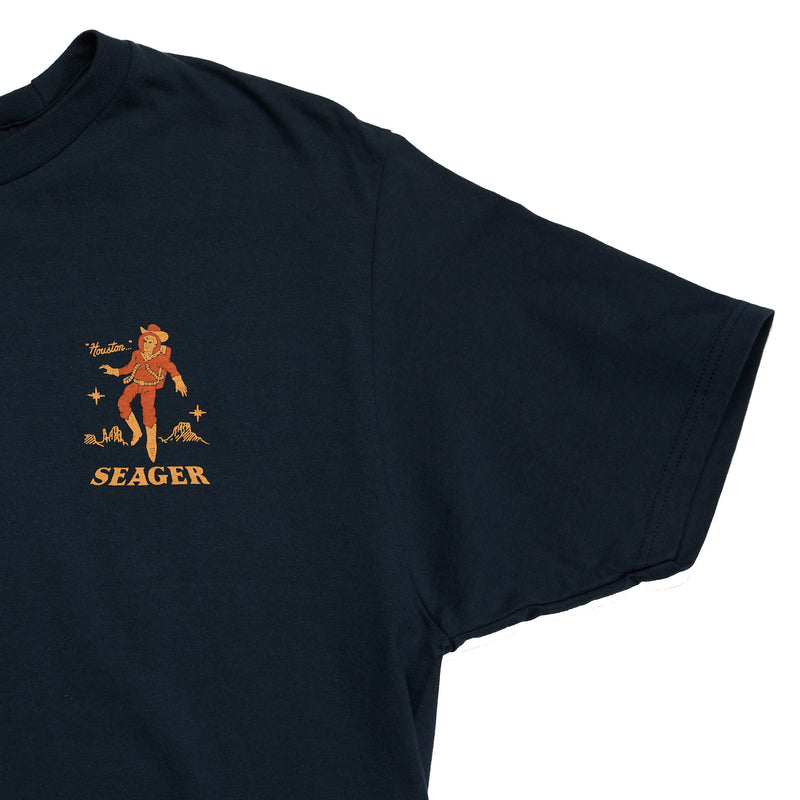 Seager Inc Men's Navy Space Cowboy Tee