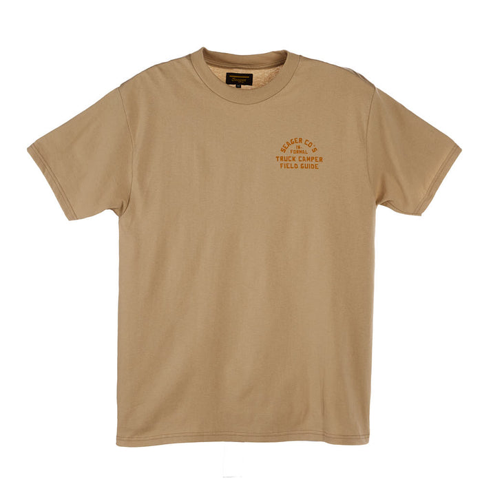 Seager Inc Men's Cream Informal Truck Guide T-Shirt