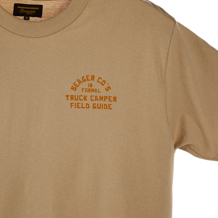 Seager Inc Men's Cream Informal Truck Guide T-Shirt