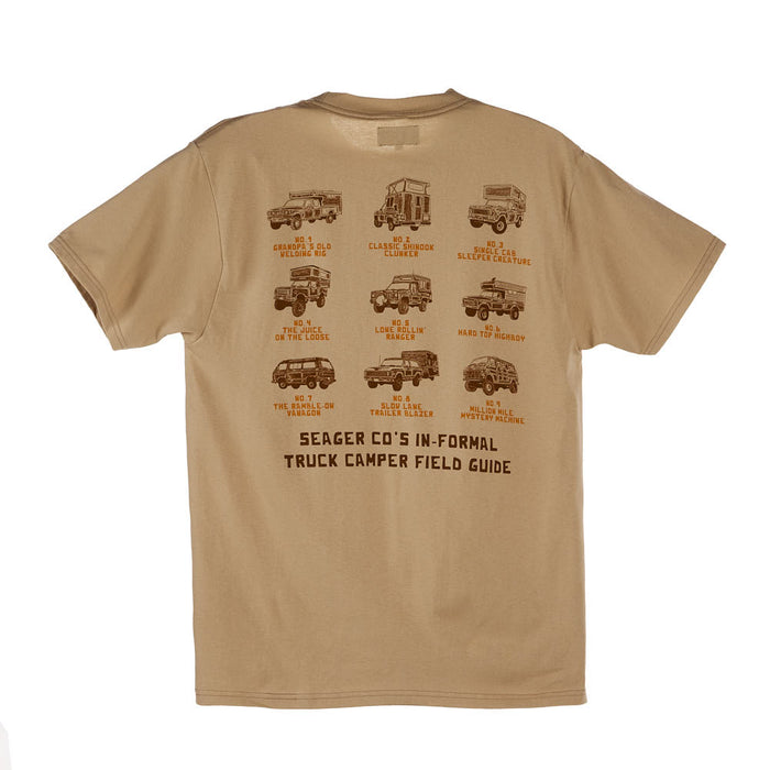 Seager Inc Men's Cream Informal Truck Guide T-Shirt